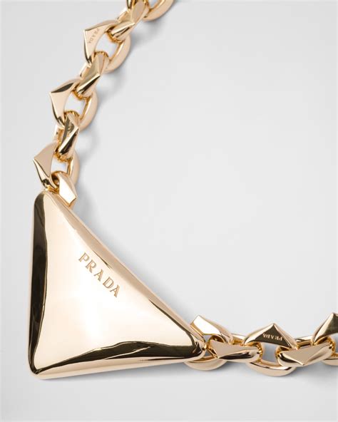 prada vintage pendant necklace|Prada necklace for women.